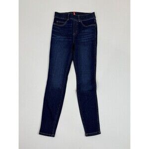 SPANX Denim‎ Legging Women XS 20342R Ankle Skinny Blue Dark Wash EUC